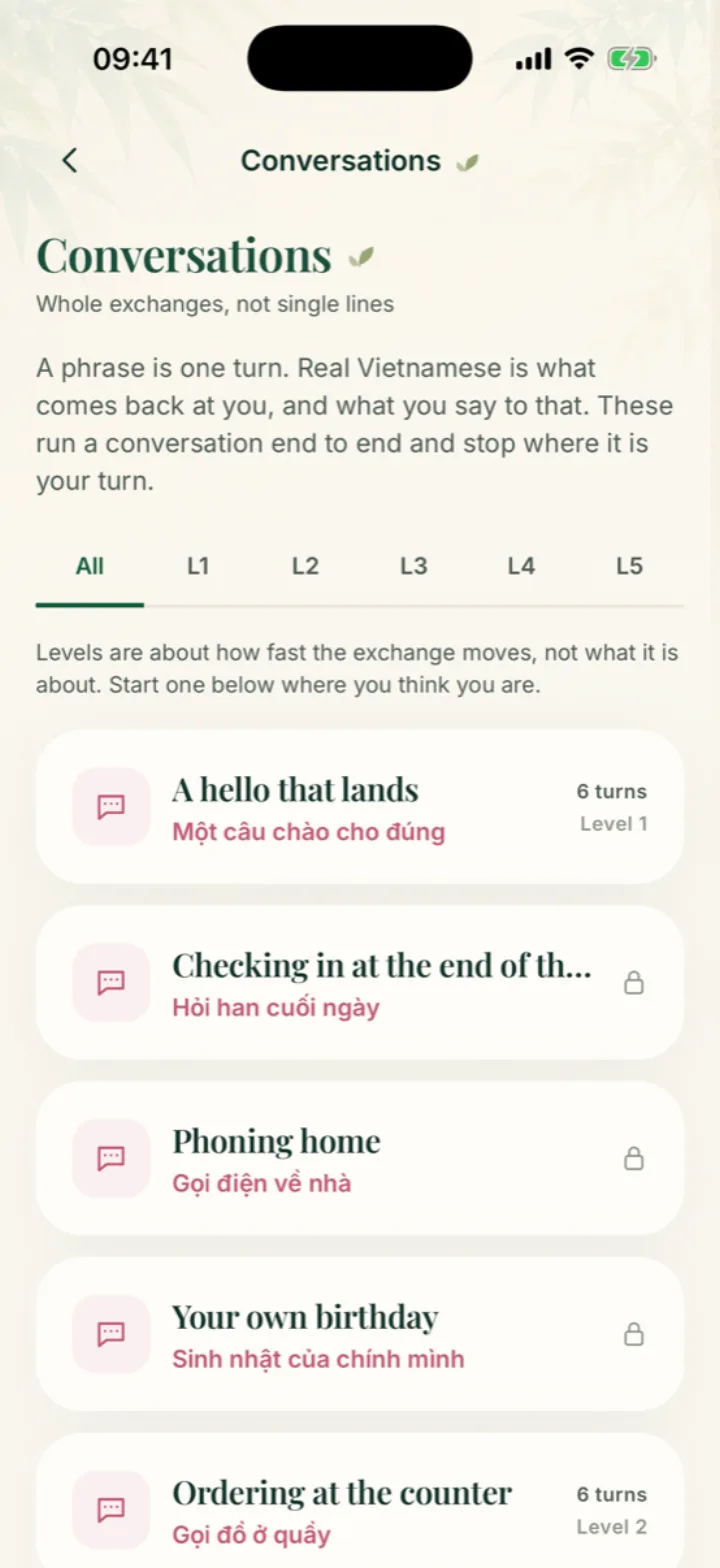 Whole exchanges, not single lines
